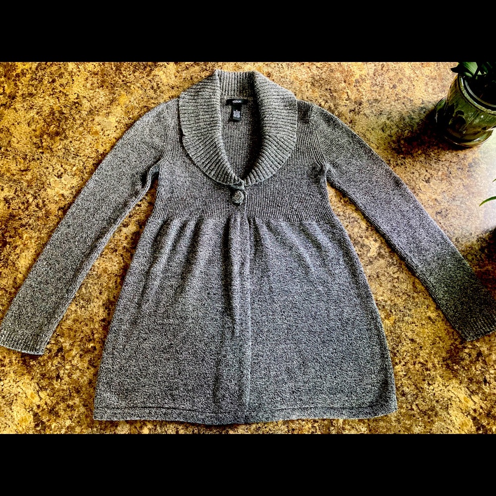 🎉SALE🎉Alfani Grayish-Black Cardigan - Sz Small